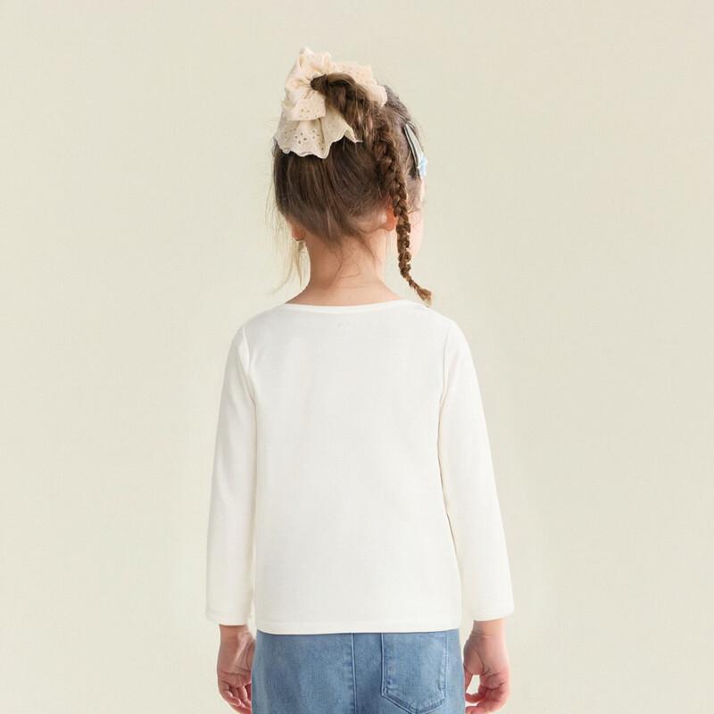 DEESHA Girls Spring/Autumn Stylish Round Neck Printed T-Shirt 120