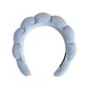 Cloud Stirnband Damen Gesicht waschen Make-up Sport Hoher Schädel Oberteil Schwamm Handtuchstoff Twist Haaraccessoires