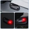 Car Fake Security Light with Cologne Fragrance Diffuser Solar Powered Simulated Dummy Alarm Anti-Theft Caution Lamp LED Flashing