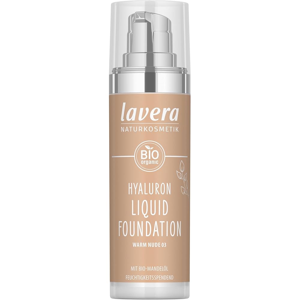 Lavera H Liquid Foundation 03 Warm Nude 30ml Liquid Makeup Foundation