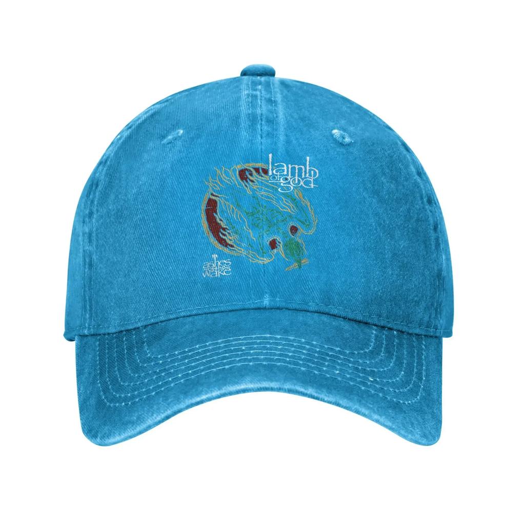 Lamb Of God Band Sun Baseball Cap  Couple Women Print Trucker Hat Summer Trendy Outdoor Sport Sun-Proof Baseball Caps
