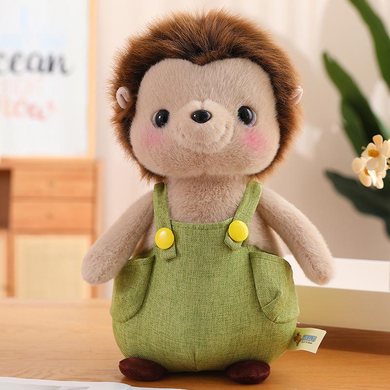 

Маленький ежик плюшевая игрушка кукла кукла подушка милая тряпичная кукла спящий ребенок пара подарок на день рождения 25cm（0.2kg）