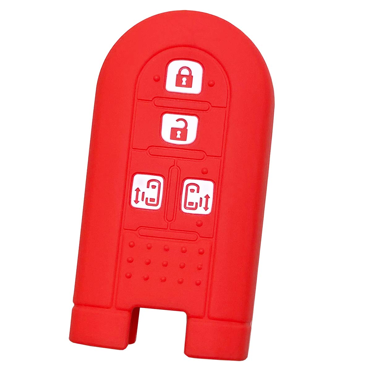 

[ИКТ] Силиконовый чехол для смарт-ключа Daihatsu / Toyota 4 кнопки красный/Tanto/Tanto Custom/Wake / Move красный