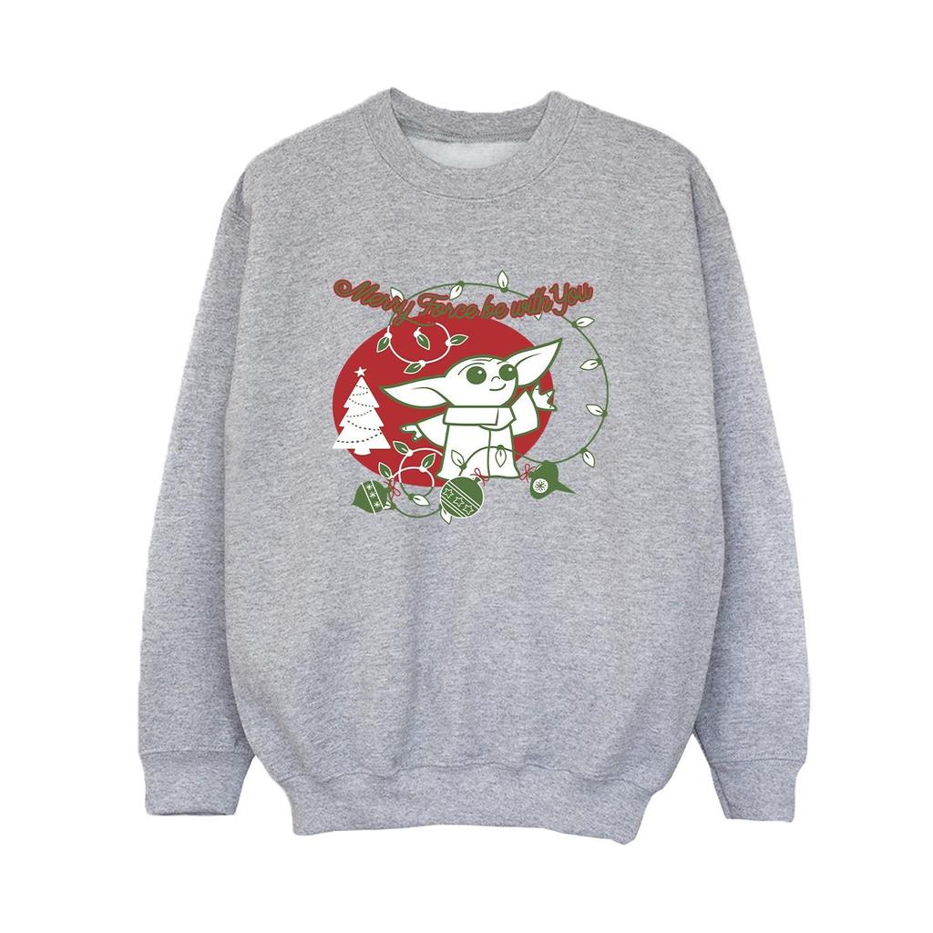 Star Wars The Mandalorian Jungen Baby Yoda Möge die Macht mit dir sein Sweatshirt