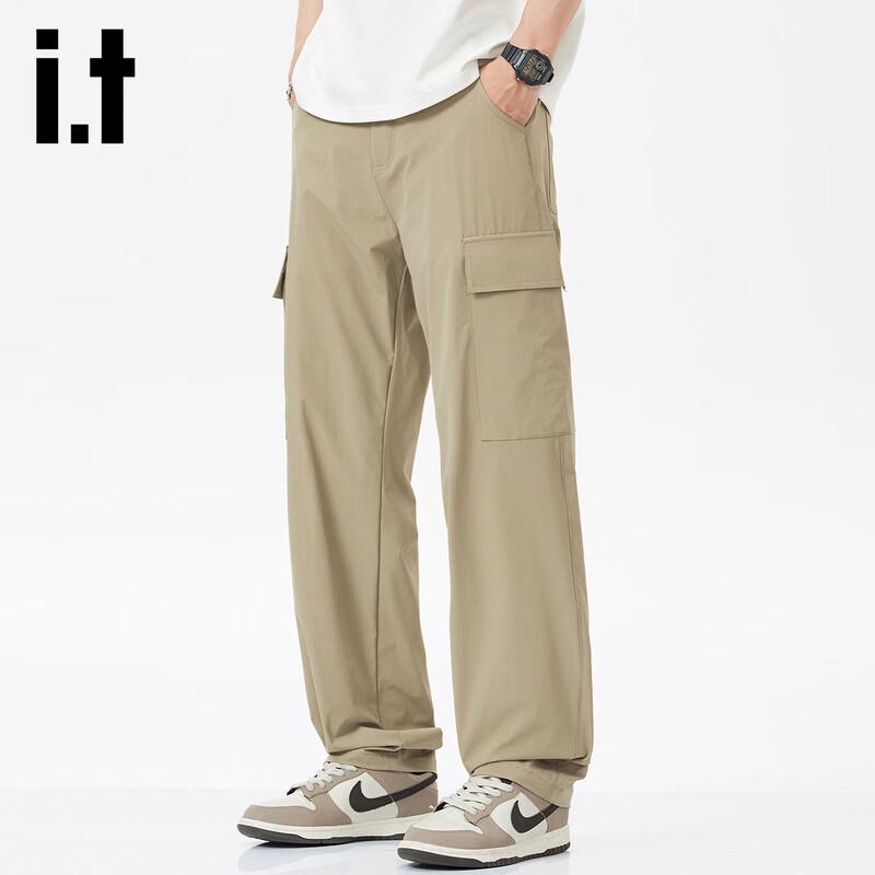 Izzue IT Men s Loose Fit Straight Leg Cargo Pants 2XL