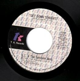 

7inch Record KC & THE SUNSHINE BAND - Get Down Tonight 1009 T.K. Records 1975 US Soul/Funk Used