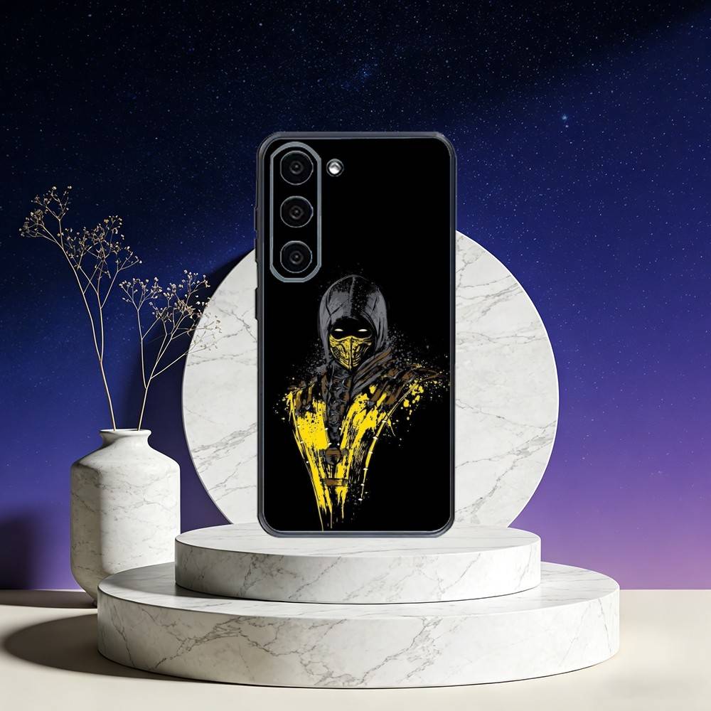 Game MortalS K-Kombat Cool Phone Case For Samsung Galaxy A73,A72,A71,A70,A53,A52,A51,Others Soft Black Cover