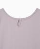 Ohesio Back Button Shirring T-Shirt, Lavender