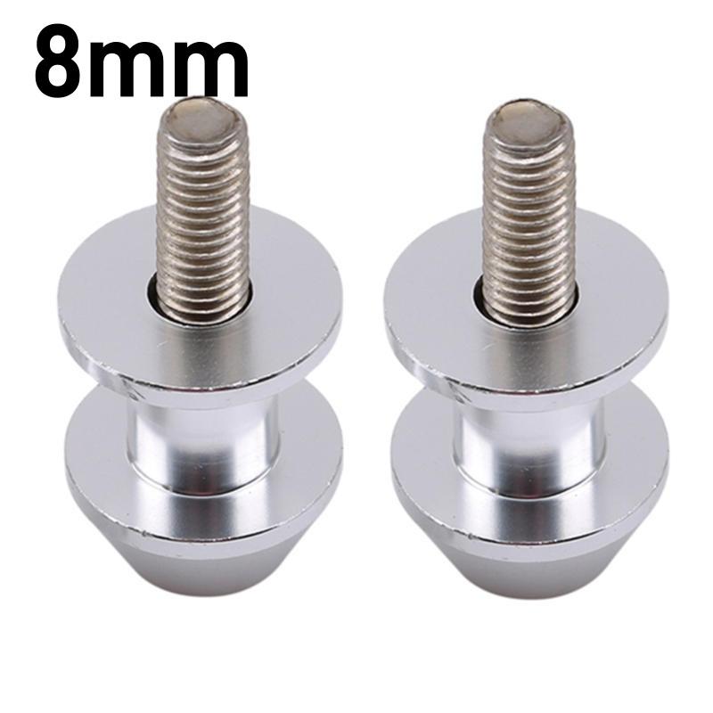 8/10mm Aluminum Alloy Motorcycle Screw Holder Swingarm Spools Slider Stand Screw Swingarm Motorcycle Equipments Accessories
