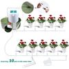 4pcs Automatic Watering Device Garden Watering Device Drip Irrigation Tool Water Pump Timer System for Succulents Plant