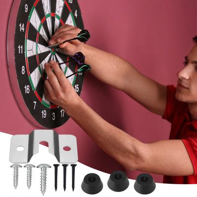 1 Set Dartboard Mounting Bracket Easy Installation Dartboard Wall Hanging Hook Durable Dartboard Holder for Home