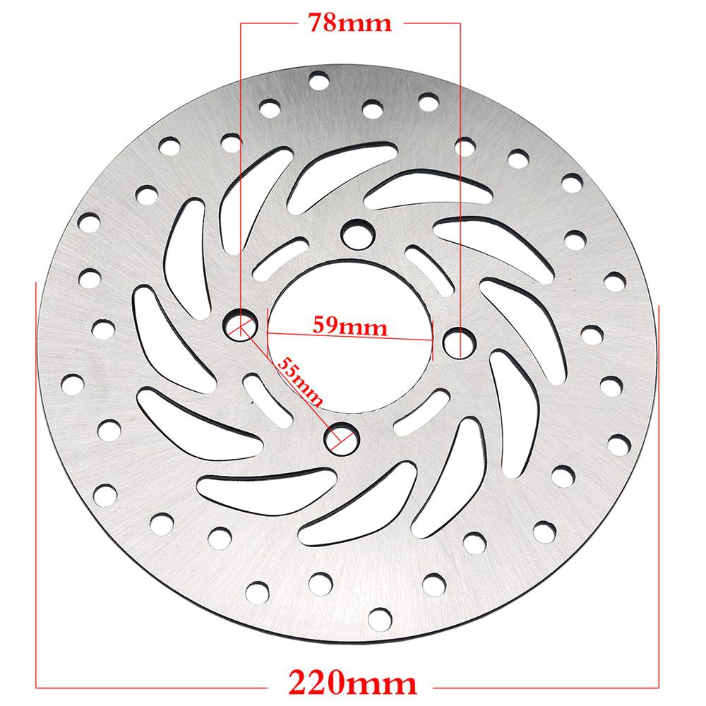 Moto Scooter Front Disc Brake Rotor For HONDA PCX125 S ABS 2012-2019 PCX150 SH 125i ANC 125E 2014-2018 SH125i Vision NSC110 NSC