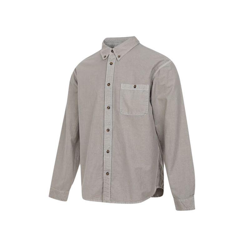 

Nike SS25 As M NL Oxford Long Sleeve Button Down Shirt Men shirts Gray HJ7271-014 L