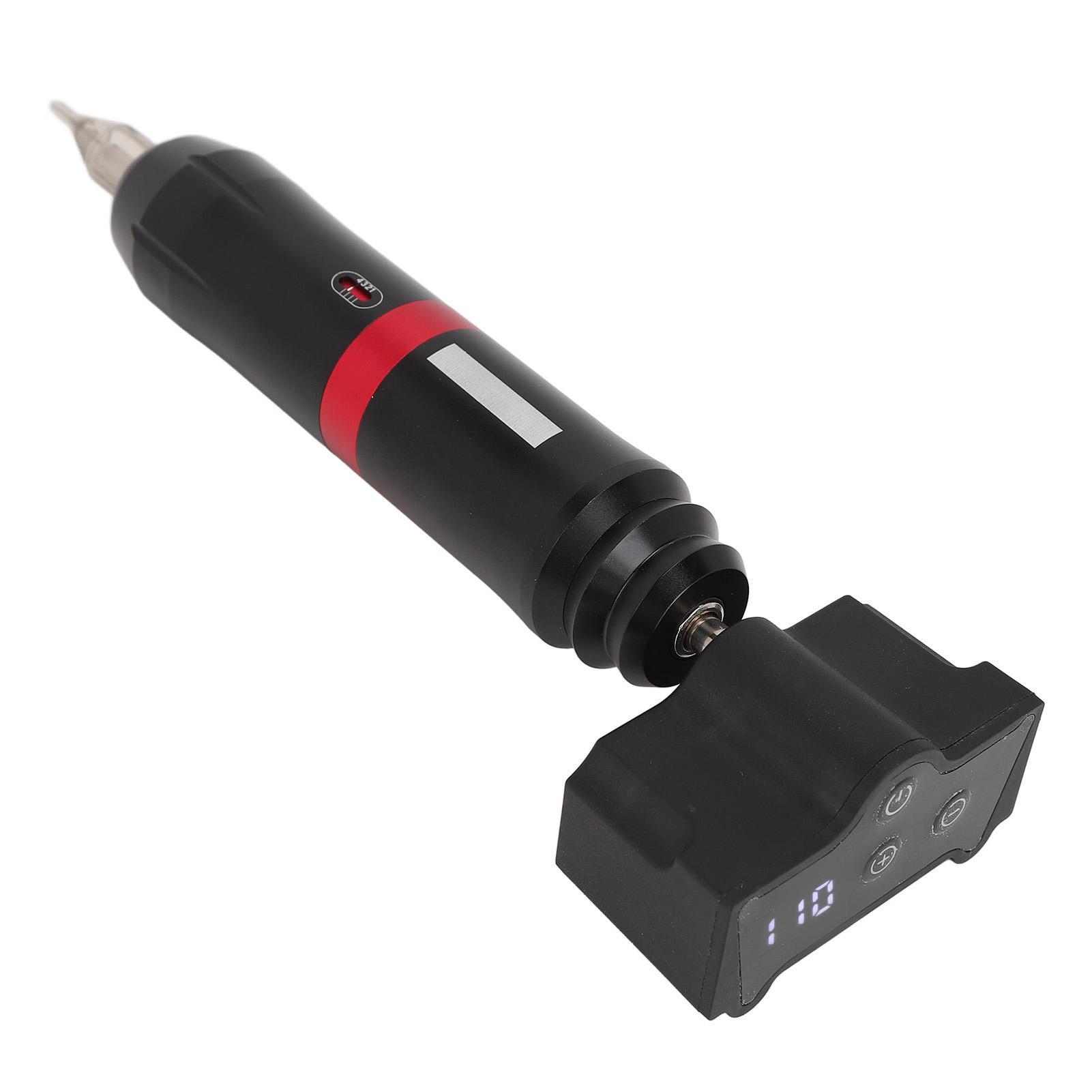 

Комплект машинки для татуировки Professional 1500mAh DC беспроводной блок питания для татуировки Rotary Tattoo Pen Kit для