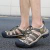 Women's Sandals Summer Outdoor Hiking Shoes Black Brown Beach Shoes Casual Roman Sandals for Couple Plus Size