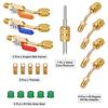 Convenient Valves Core Remover Metal Repair Tool Maintenance Accessory Comprehensive Tool Kit for Cooling Systems