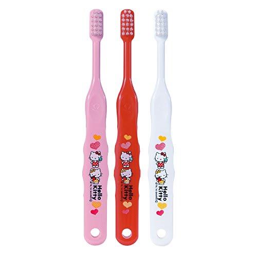 [Dental Clinic Product] Ci 503 Sanrio Hello Kitty Toothbrushes x 12 (Soft) For Infants and Early Elementary School Students
