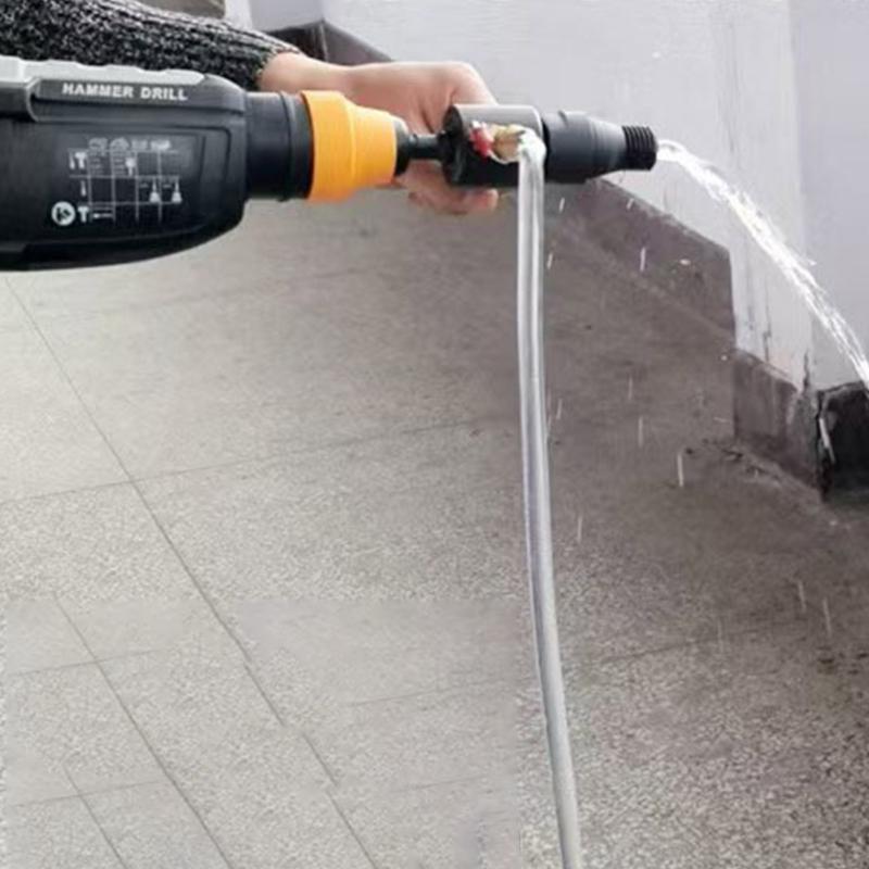 Electric Hammer Water Injector Connecting Rod Electric Drill Turn Water Drill Tool Electric Hammer Adapter For Home