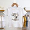 One Piece Summer Digital 19 Printed Childrens Short Sleeve Cute Casual TShirt Suitable for Boys and Girls Great for Gifting
