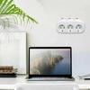 Independent Switch EU Schuko Triple Outlet Power Expansion Plug 1 to 3 Wall Socket Adapter Power Splitter For home