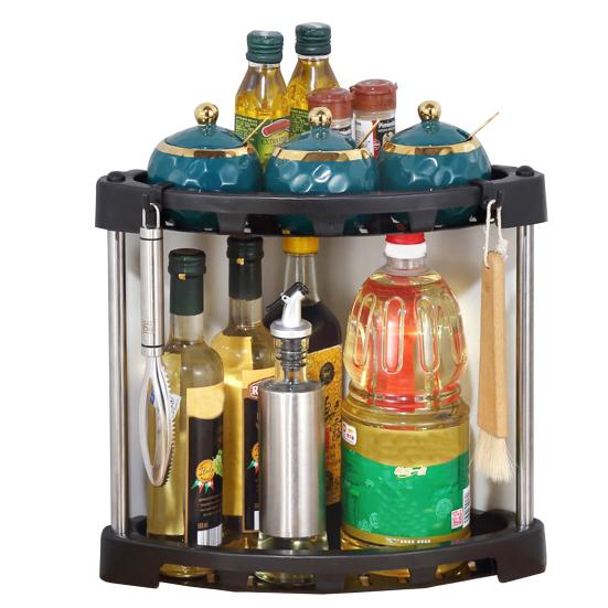 1 set Köksförvaringshylla i rostfritt stål Kökshörn Förvaringsorganisator Löstagbar hylla Hemförsörjning