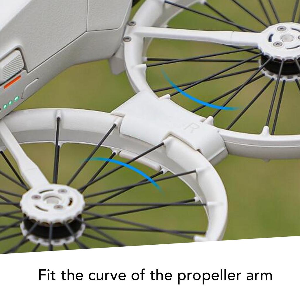 1 Pair Drone Propeller Arm Shock Absorption Fixed Clamp Replacement for Flip Plastic Anti Shake Quick Release Fixing Buckle