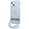 Guess Guhcp13Mhtsgsb Iphone 13 / 14 / 156.1 Niebieski/Blue Hardcase Translucent Strap