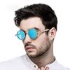New Retro Metal Round Frame Sunglasses Fashionable Women's Glasses Trendy Street Photography Sun Glasses UV400 Eyewear