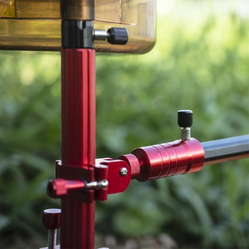 Aluminium Fiskeutrustning Markplugg Fäste Fiskeskyddsställ Spöfäste Ställ Markfäste Fisketillbehör