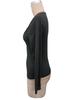 Spring Elegant Women's Solid Color Casual Square Neck Fashion Slim Long Sleeve T-Shirt Top Women Versatile Closet Essential Fashion Items Shirt