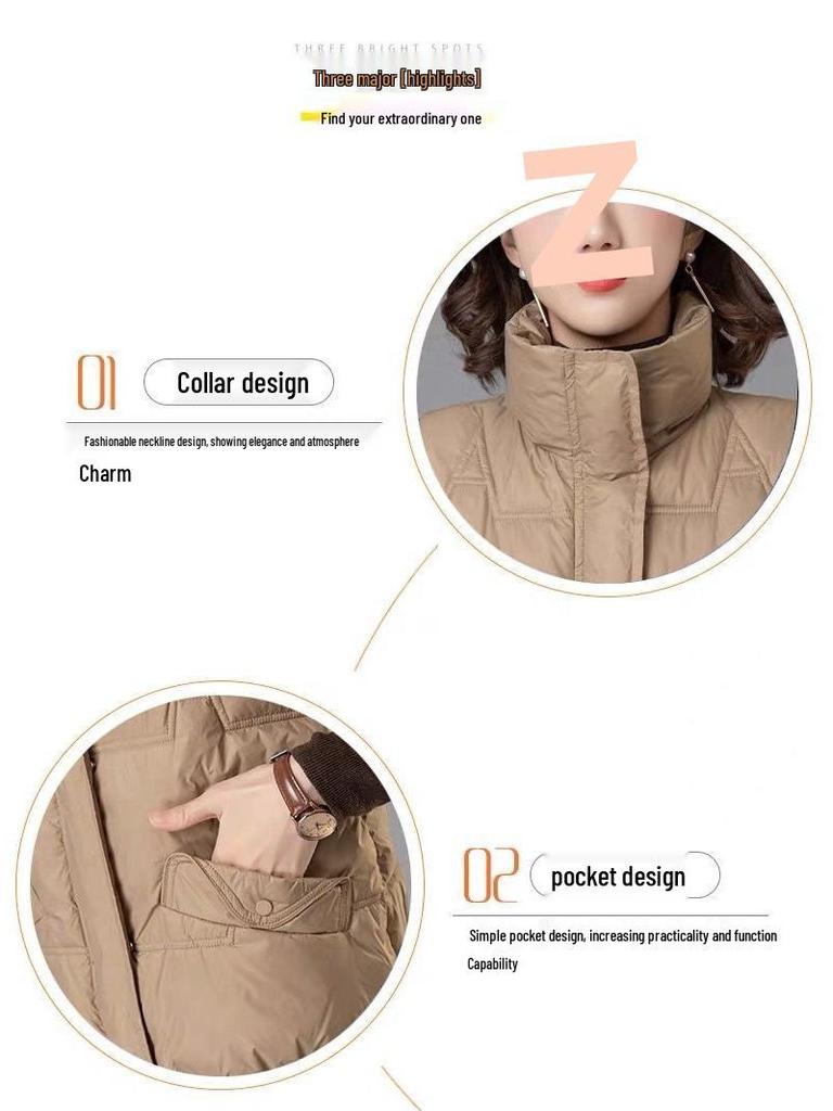 Women's Short White Duck Down Vest - 2025 Autumn/Winter Fashion, Loose and Versatile Sleeveless Outerwear