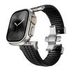 Men Bracelet for Apple Watch Ultra2 49mm Series 10 46mm Silicone Band Suitable Iwatch 7 8 9 45mm Se 4 5 6 44mm Adjustable Correa