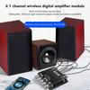 2.1 Channel Bluetooth-Compatible Audio Power Amplifier Module 50Wx2 100W AMP Board Amplifier Board for DIY Speakers Home Theater