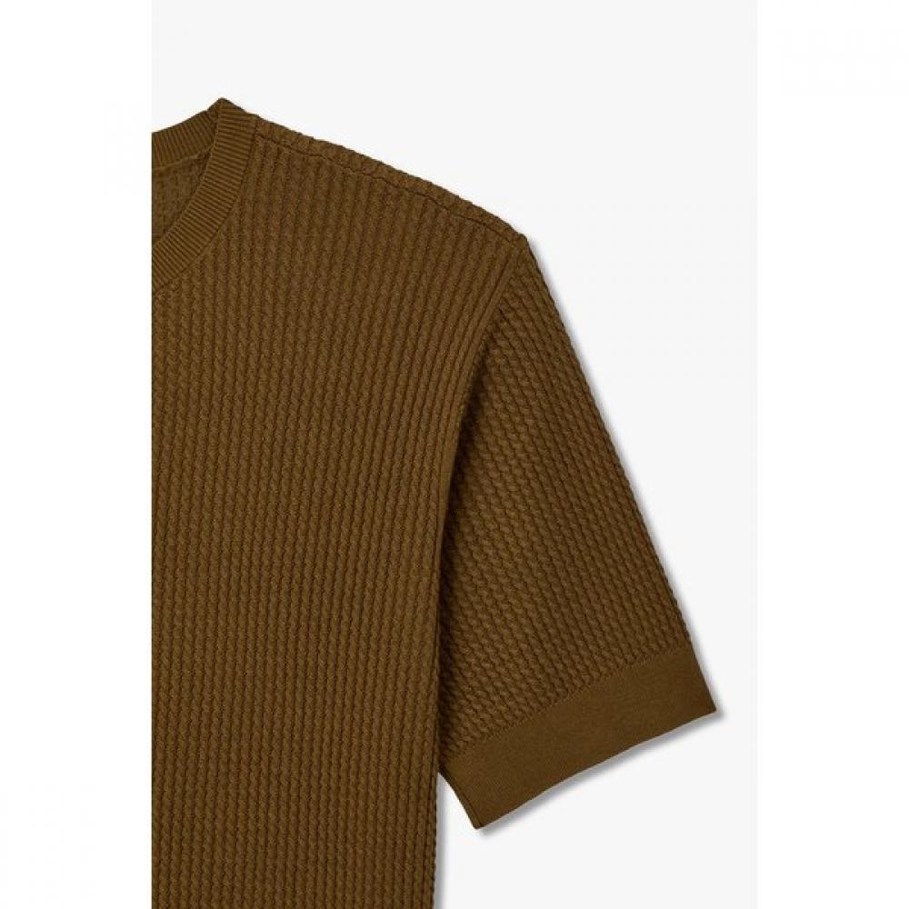 Emporio Armani Men S Cable Stripe Pullover A516128024