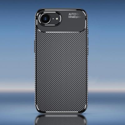 Pro iPhone 16e Pouzdro Kryt Pro iPhone 16e Capas Uhlíková Vlákna Telefon Ochranný Nárazník Zadní Nárazuvzdorný Měkký TPU Fundas iPhone 16e