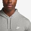 Nike Sweatshirts Men's Gray Hooded Moderate Regular FN3867-063