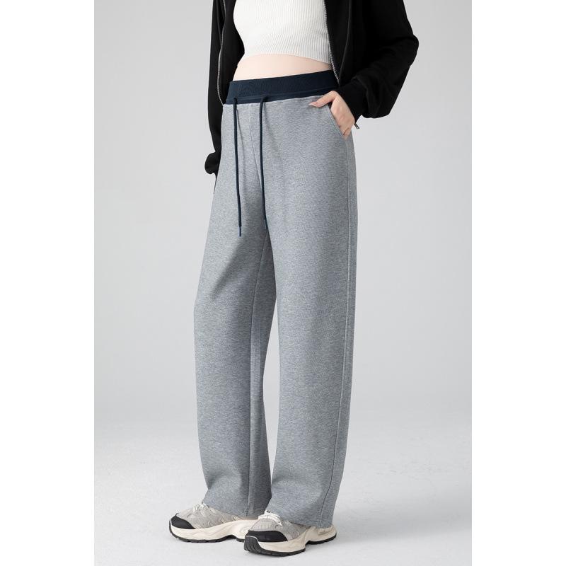 

Maternity Outdoor Pants: Loose, Versatile, Stylish Banana Pants with Great Drape, No Belly Support Needed - New Style 3XL світло-сірий колір
