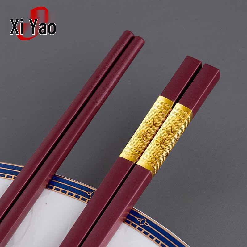 Durable Alloy Serving Chopsticks for Hotel & Home