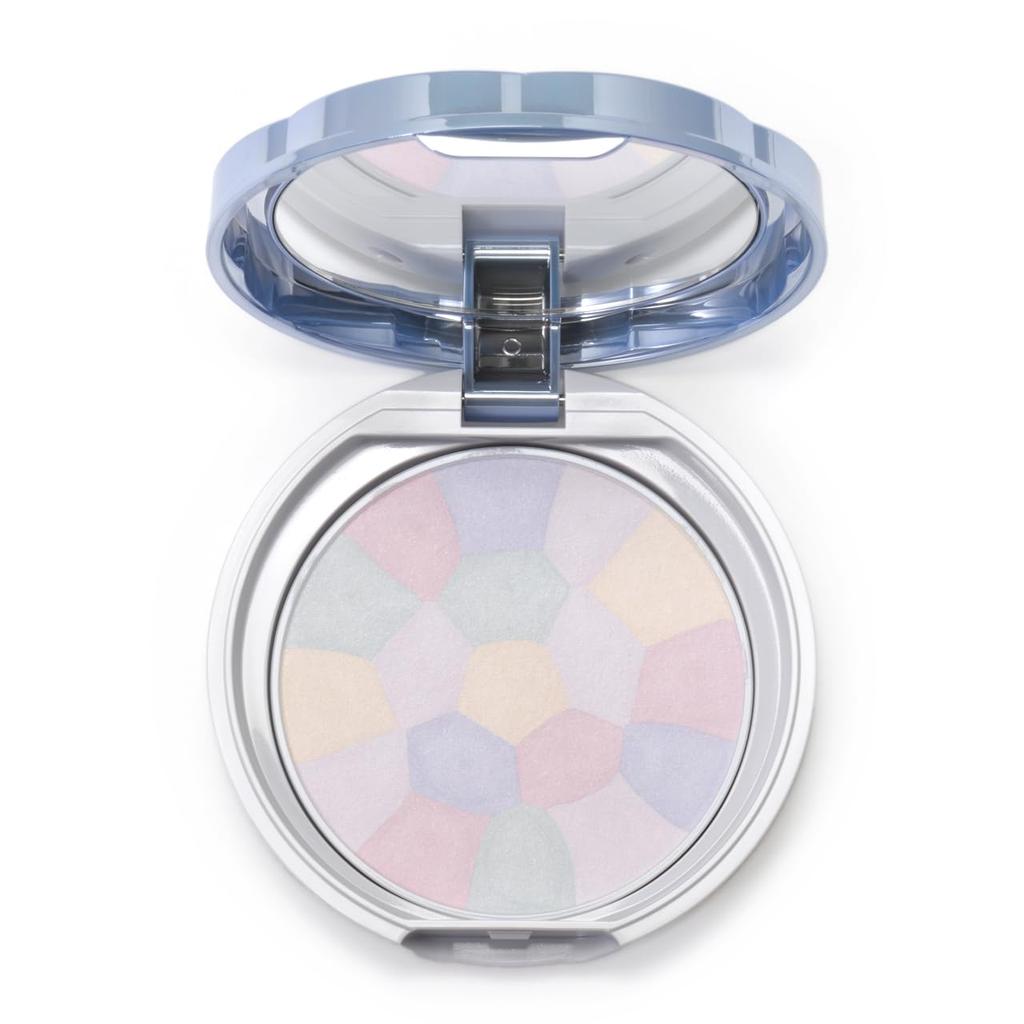 CANMAKE Illuminating Finish Powder ~Abloom~ 01 Hydrangea Garden 6.5g Face Powder - Radiant Glow, Translucent, Lavender, UV Protection, Easy Rinse Off