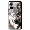 For Vivo Y400 5G Case Y 400 6.67" Animal Wolf Lion Tempered Glass Hard Back Cover For Vivo Y400 2025 Phone Cases Soft Bumper Bag
