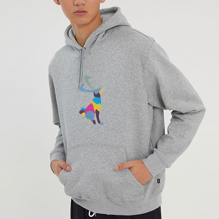 Мужская толстовка с капюшоном и длинными рукавами с вышивкой Nike Animal Pattern — фото 6