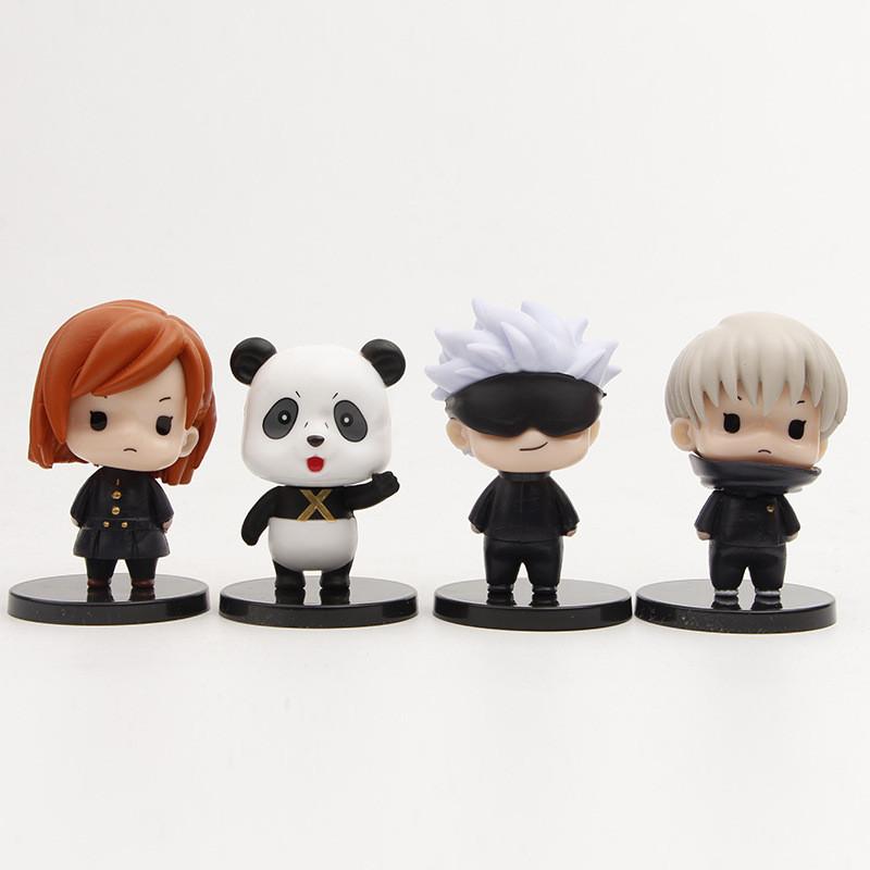 Cute Jujutsu Kaisen Miniature Pvc Cake Topper Blind Box Collectible Toy