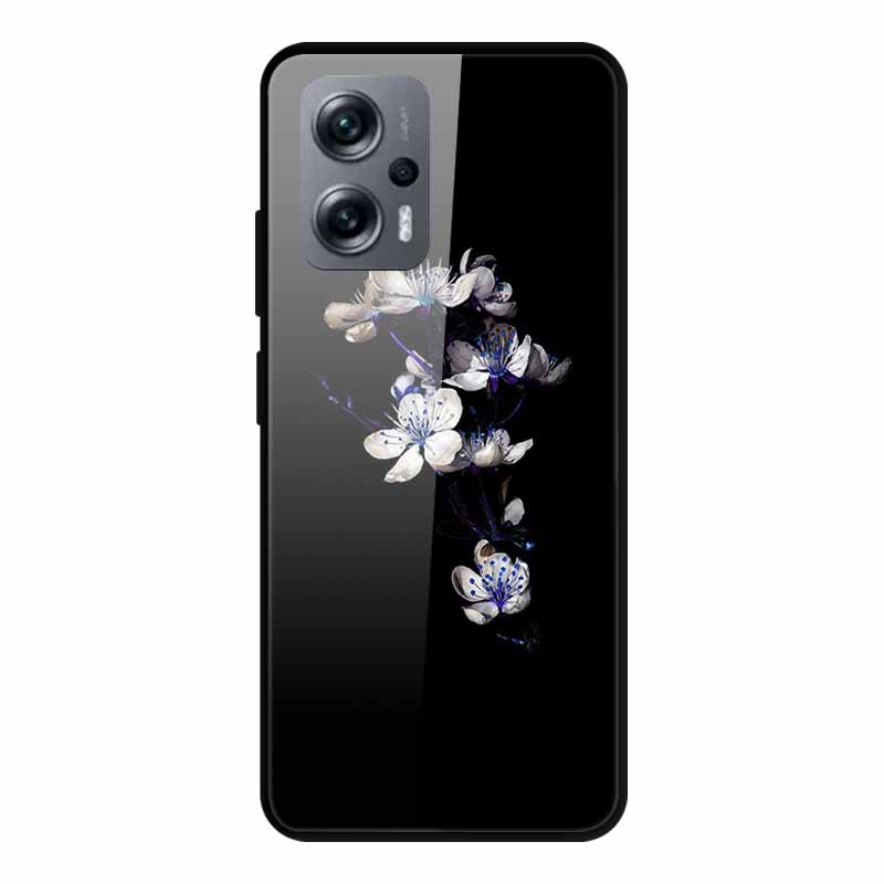 For Poco X4 GT Case Shockproof Tempered Glass Hard Back Cover For Xiaomi Poco X4 GT 5G Soft Bumper Coque PocoX4 GT X4GT Case