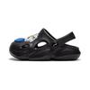 Li Ning Kids EVA Comfortable Fashionable Simple Sandals Kids Sandals Black YKKU010-1