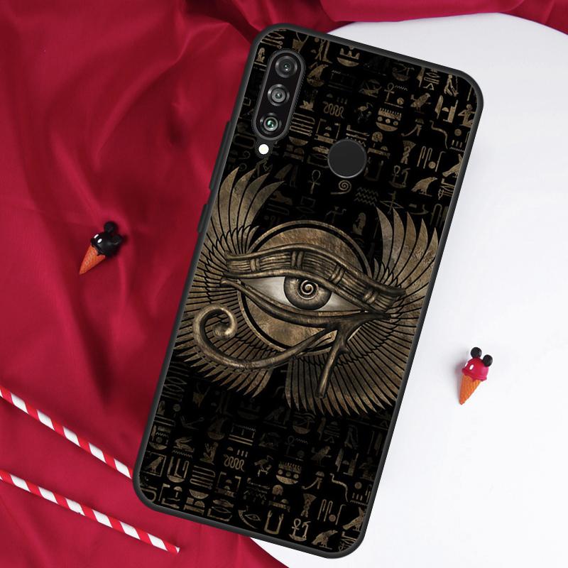 Sacred Eye of Horus Egypt Fresco For Huawei Nova 5T 12s 12i 11i Y90 Y70 Y60 Y61 Y91 Y72 9 10 SE P20 P40 Lite P60 P30 Pro Case