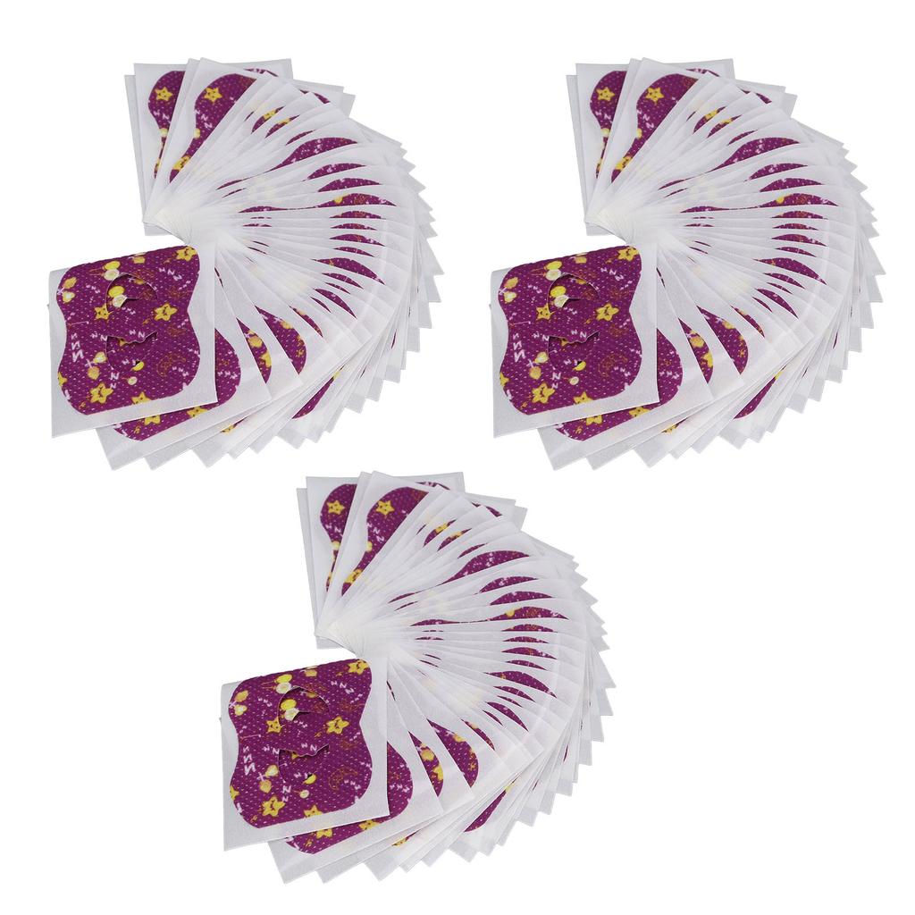 90pcs Gentle Mouth Tape Improve Nose Breathing Cotton Cloth Kids Anti Snoring Mouth Tape for Sleeping