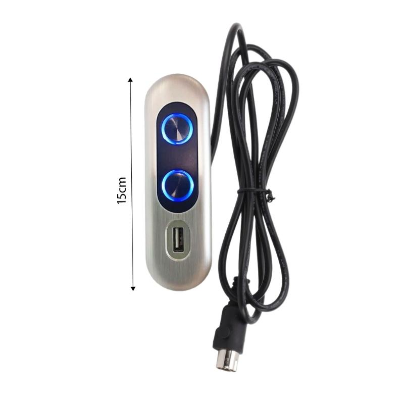 Electric Controllers for Adjustable Sofa and Recliner Precise Lift Extension Control USB Power ABS