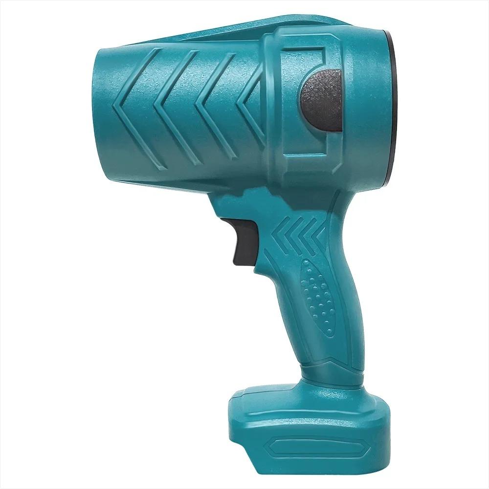 Electric Handheld Turbo Jet Fan High Power Blowing Dryer Cordless Dust Blower Cleaning Tool For 18V Battery