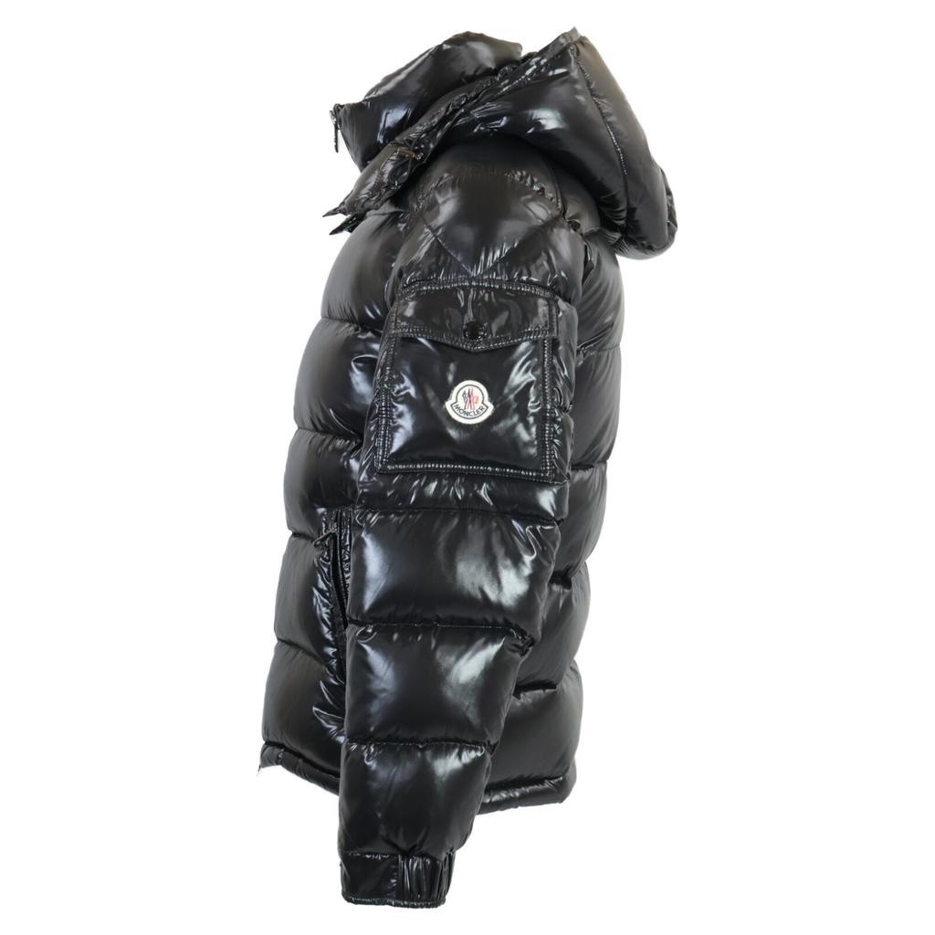 MONCLER Excellent condition MAYA hooded down jacket Jacket O blackUsed