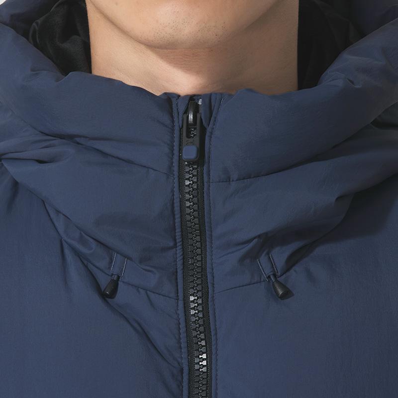 Under Armour Bezgraniczna Ciepła Miękka Wygodna Kurtka Puchowa z Kapturem Męska Kurtka Ciemnoszara 1384641-044